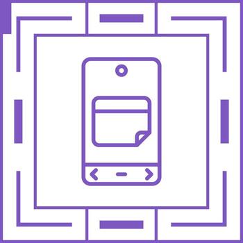 icono de vector de notas
