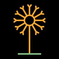 Dandelion Vector Icon