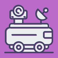 Moon Rover Vector Icon