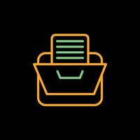 Filing Cabinet Vector Icon