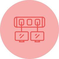 Network Switch Vector Icon