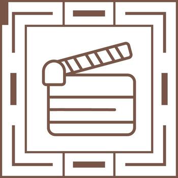Clapperboard Vector Icon