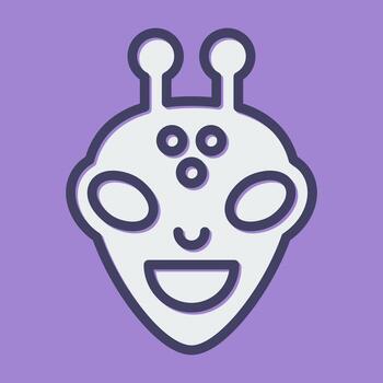 Alien Vector Icon