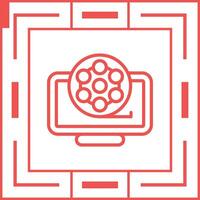 Film Reel Vector Icon