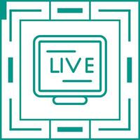 Live Stream Vector Icon