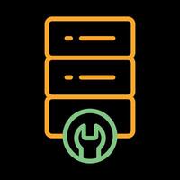 Server Maintenance Vector Icon