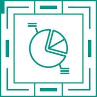 Pie Chart Vector Icon