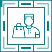 User Shopping Vector Icon