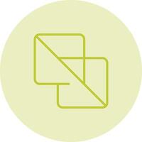 Flatten Vector Icon