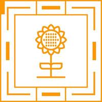 Sunflower Vector Icon