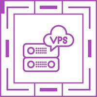 VPS Hosting Vector Icon