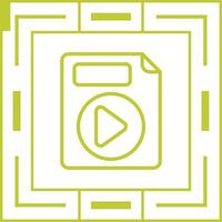 Video File Vector Icon