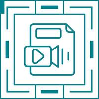 Video File Vector Icon