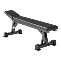 AI generated Abdominal gym bench isolated on transparent background png