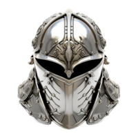 AI generated Viking helmet isolated on transparent background png