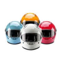 AI generated Helmet png isolated on transparent background