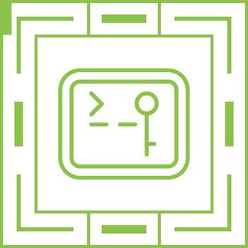 SSH Access Vector Icon