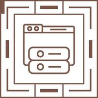 Windows Hosting Vector Icon