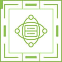 Cluster Server Vector Icon