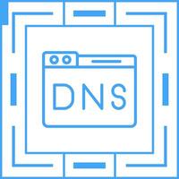 Domain DNS Management Vector Icon