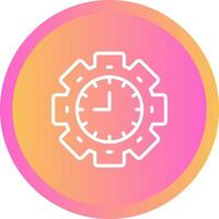 icono de vector de tiempo