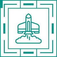 Rocket Launch Vector Icon