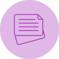 Sticky Note Vector Icon
