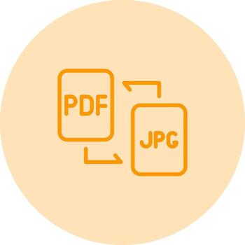 Document Conversion Vector Icon