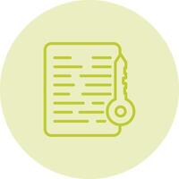 Document Access Vector Icon