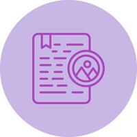 Document Thumbnail Vector Icon