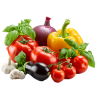 AI generated Vegetable png isolated on transparent background