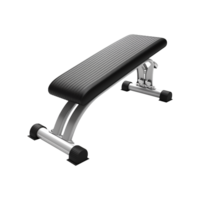 AI generated Abdominal gym bench isolated on transparent background png