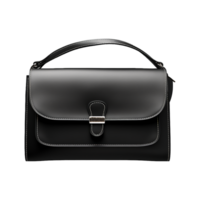 AI generated Black Purse isolated on transparent background png