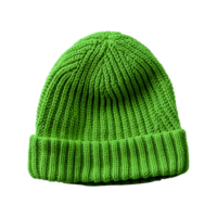 AI generated Knitted hat color isolated on transparent background png