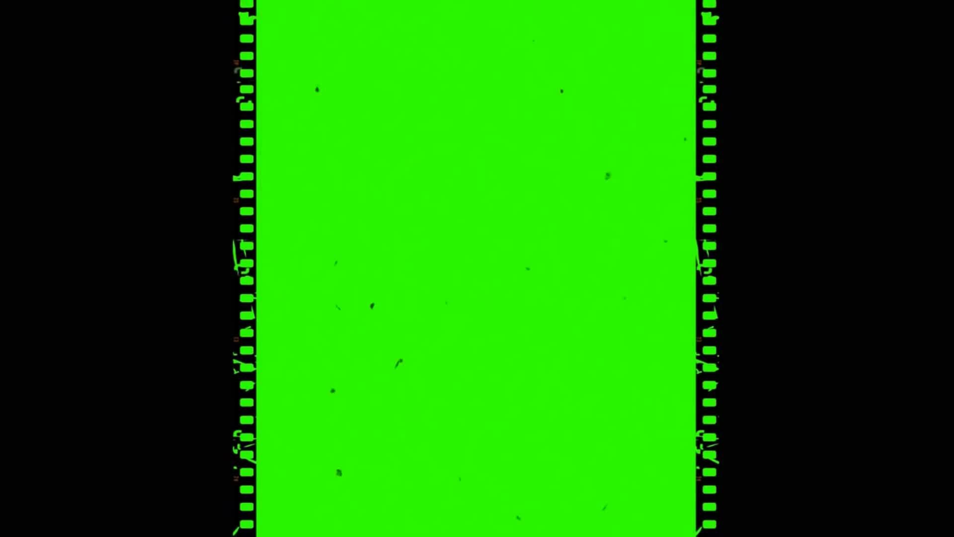 Old Cinema Negative Film Strip Motion Vertical Horizontal Green Screen old-cinema-negative-film-strip-motion-vertical-horizontal-green-screen