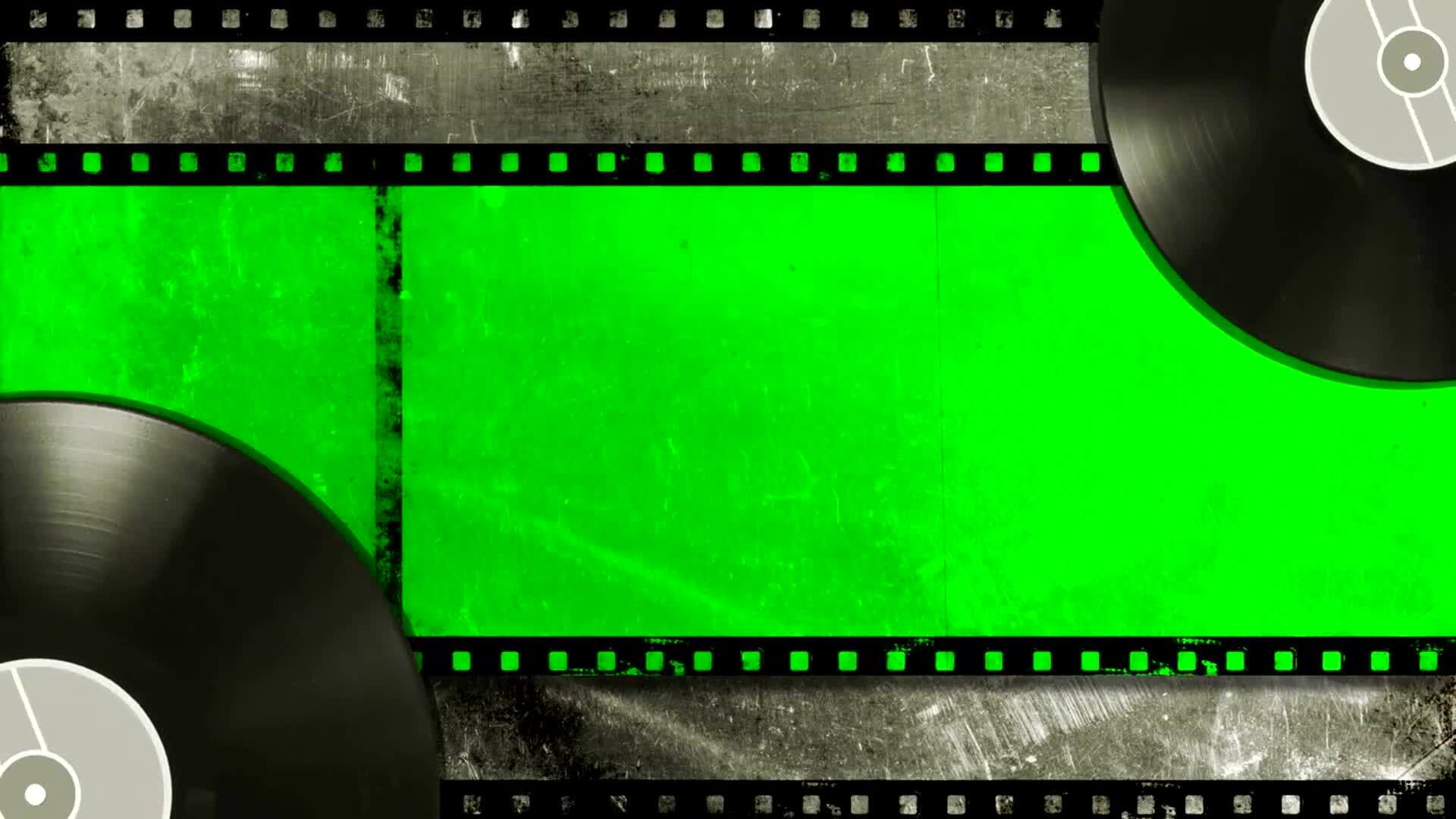 Old Cinema Negative Film Strip Motion Vertical Horizontal Green Screen old-cinema-negative-film-strip-motion-vertical-horizontal-green-screen