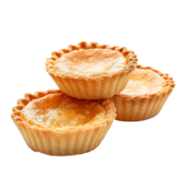 ai généré tartelette Tarte coquilles png isolé sur transparent Contexte