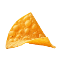 AI generated Nachos chip isolated on transparent background png