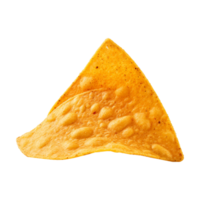 AI generated Nachos chip isolated on transparent background png