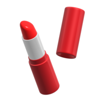 lippenstift icoon laag poly, 3d renderen png