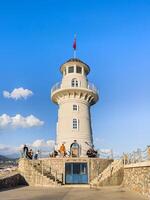 Lighthouse in Alanya, Turkey photo