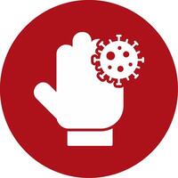 Dirty Hands Vecto Icon vector