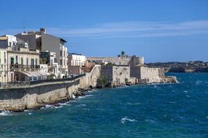 Syracuse, Italy closeup detail photo