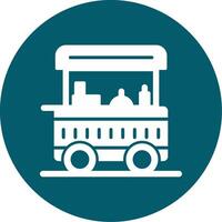 Food Cart Vecto Icon vector