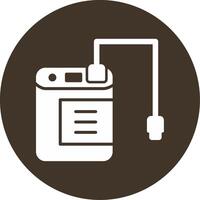 External Hard Drive Vecto Icon vector