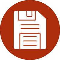 Floppy Disk Vecto Icon vector
