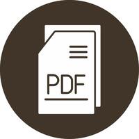 pdf archivo vecto icono vector