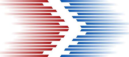 abstract red blue stripes blurry gradient design background vector