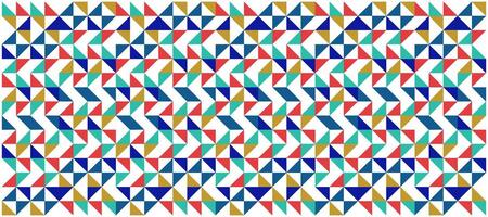 abstract colorful triangle mosaic pattern design background vector