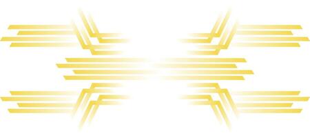 abstract yellow stripes blurry gradient design background vector